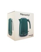 Bouilloire rétro Bleu Canard bleu/inox - 1,7 L