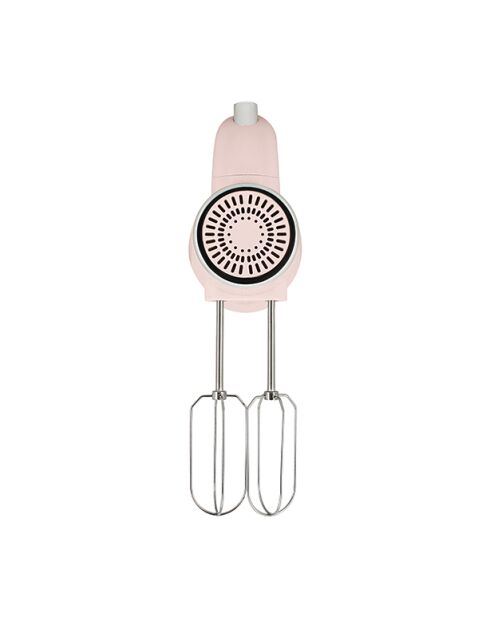 Batteur électrique rétro Rose rose/transparent - 21x10,9x18,8 cm