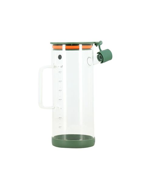 Groene/transparante oliefles - 75 cl
