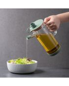 Groene/transparante oliefles - 75 cl