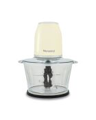 Hachoir rétro Crème beige/transparent - 1,2 L