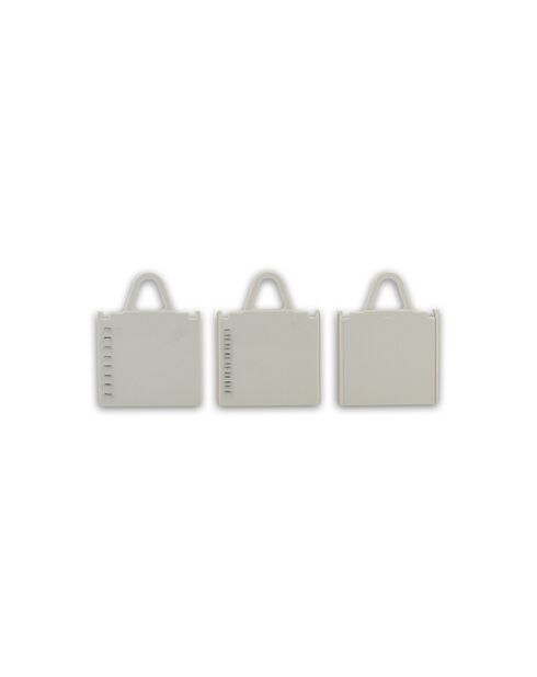 Mandoline verticale grise - 9,5x12x27,5 cm