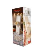 Mandoline verticale grise - 9,5x12x27,5 cm