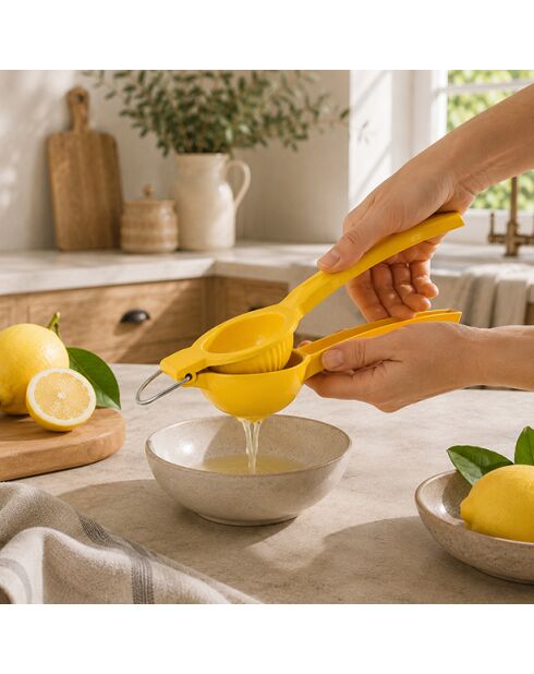 Presse - citron jaune - 22x7,2x5 cm