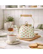 Bouilloire Vichy Bisous verte - 2,5 L