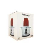 Hachoir rétro Brique terracotta/transparent - 1,2 L