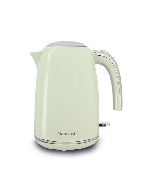 Bouilloire rétro Céladon inox/vert - 1,7 L