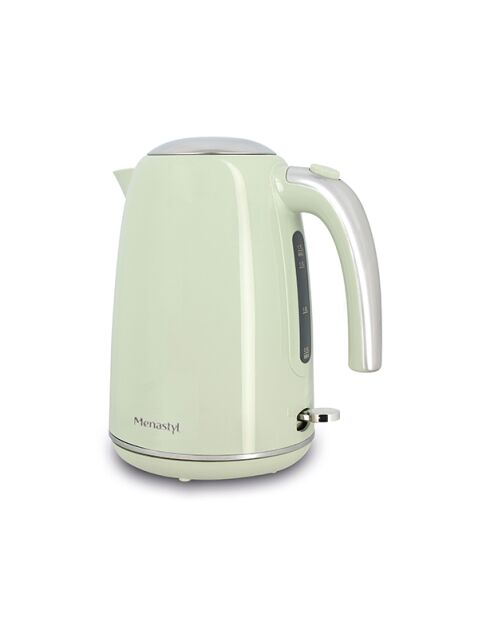 Bouilloire rétro Céladon inox/vert - 1,7 L