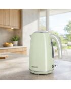 Bouilloire rétro Céladon inox/vert - 1,7 L