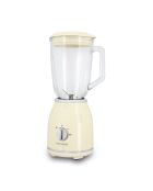 Blender rétro Crème beige/transparent - 1,5 L