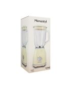 Blender rétro Crème beige/transparent - 1,5 L