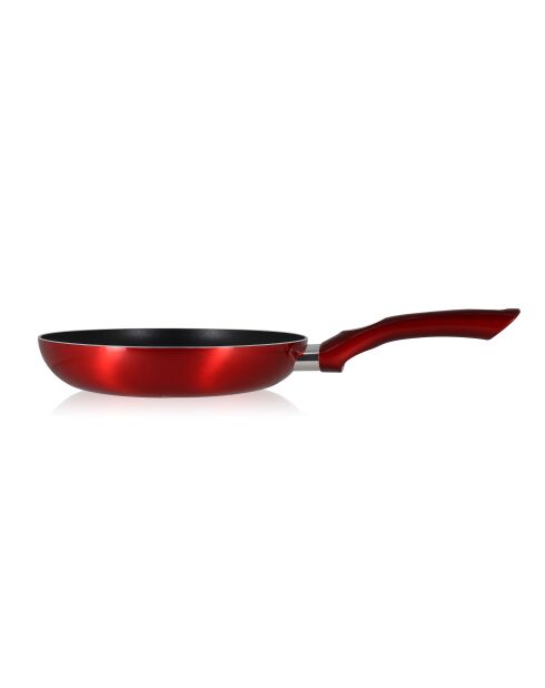 Poêle Cerise aluminium rouge - 42,5x24x4,5 cm