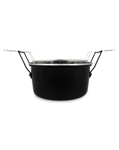 Friteuse Du Nord noire - 28x28x20 cm