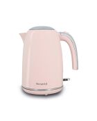 Bouilloire rétro Rose inox/rose - 1,7 L
