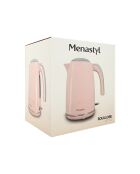 Bouilloire rétro Rose inox/rose - 1,7 L