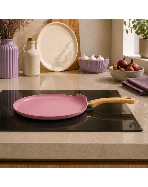 Paarse lila crêpemaker - 46x26x2,5 cm