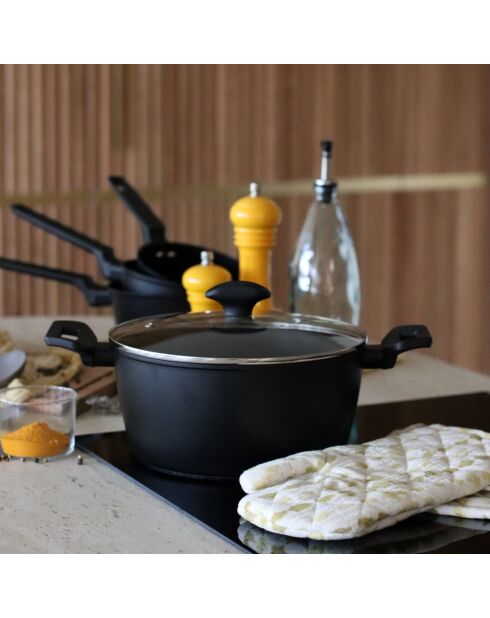 Pentola First Black nera - 37x24x12 cm