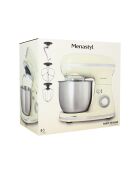 Robot pastelero retro beige crema/acero inoxidable - 5 L