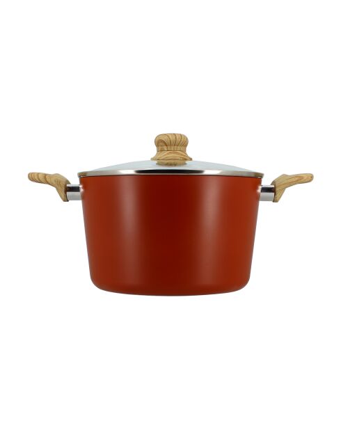 Faitout Brique terracotta - 38,5x24x15 cm