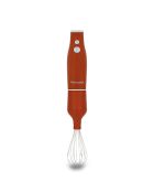 Mixeur 3 en 1 rétro Brique inox, terracotta/transparent - 21x14x22 cm