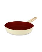 Poêle Cerise beige/rouge - 43,5x24,5x5 cm