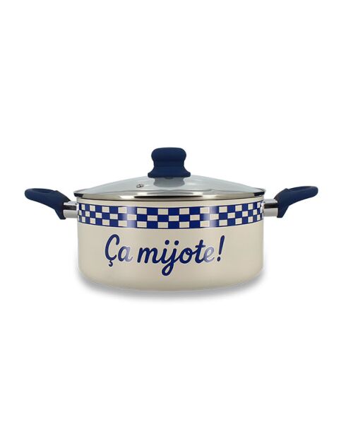 Pentola Ginette blu - 38x24x12 cm