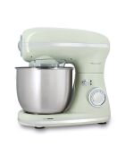Robot pâtissier rétro Céladon inox/vert - 5 L