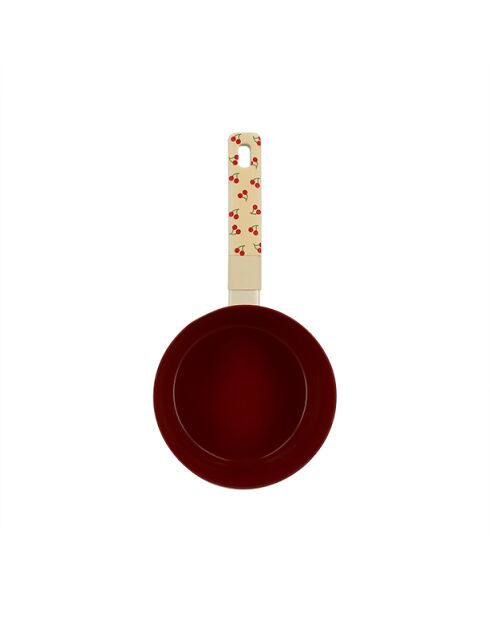 Casseruola Beige/rossa Ciliegia - 36x18,5x8,5 cm