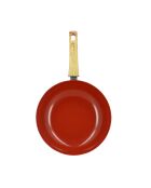 Wok van terracotta stenen - 47,5x28x8 cm