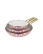 Set di padelle Vichy Pink Cherry - 3 pezzi