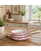 Set di padelle Vichy Pink Cherry - 3 pezzi