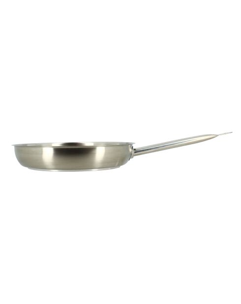 Poêle professionnelle inox - 58x31,5x6,5 cm
