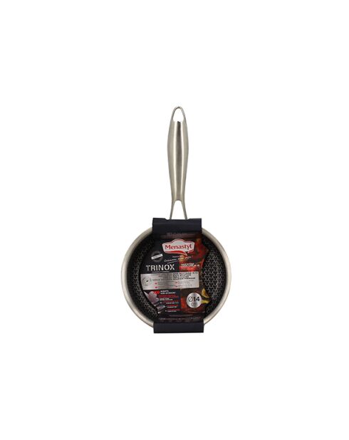 Cazo Trinox con revestimiento de acero inoxidable - 31,5 x 15,5x7,5 cm