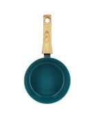 Blauwe braadpan met blauwe eend - 37,5x20x11 cm