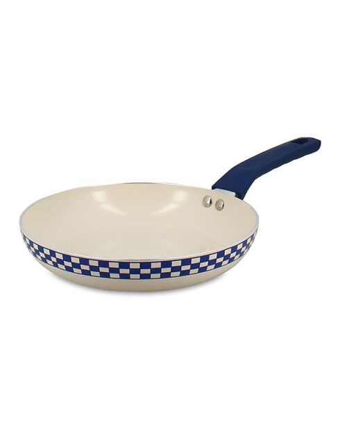 Poêle Ginette bleue - 47x28x5 cm