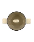 Pentola Marguerite beige - 38x25x20,5 cm