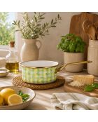 Casseruola Vichy Lime - 37,7x19,1x9,2 cm