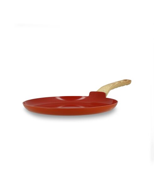Crepiera con mattoncini in terracotta - 46x26x2,5 cm