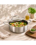 Faitout Trinox Revêtement inox - 30,5x22x11,5 cm