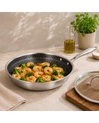Sauteuse Trinox Revêtement inox - 47x26x8,5 cm
