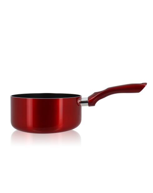Roter Aluminium-Kirschtopf - 35x18,3x8 cm