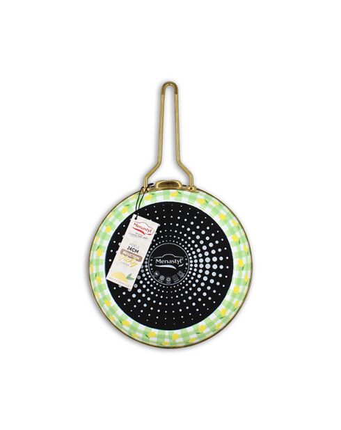 Padella Vichy Lime - 44x25,3x5 cm