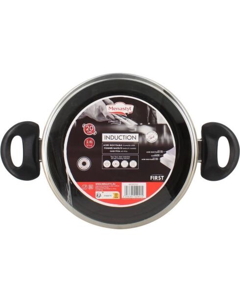 Faitout First inox - 34x21,5x9,5 cm