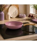 Paarse lila wok - 47,5x28x8 cm