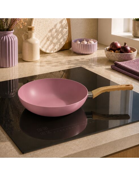 Paarse lila wok - 47,5x28x8 cm