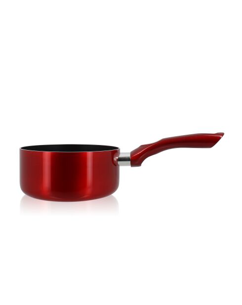 Cacerola de aluminio rojo cereza - 33,5x16x7,5 cm