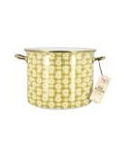 Maceta Daisy blanca/amarilla - 24 cm
