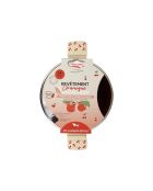 Faitout Cerise beige/rouge - 37x25x20,5 cm