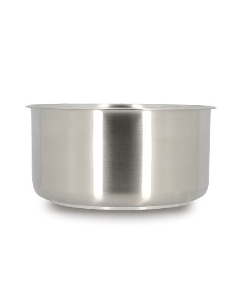 Casserole Iris inox - 18x18x10 cm