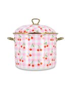 Roze kersenpot van Vichy - 32,5x26x19,7 cm